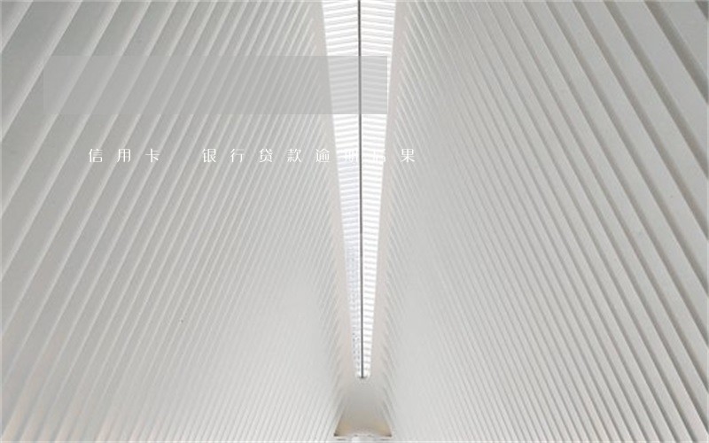 信用卡 银行贷款逾期后果 信用卡 银行贷款逾期后果